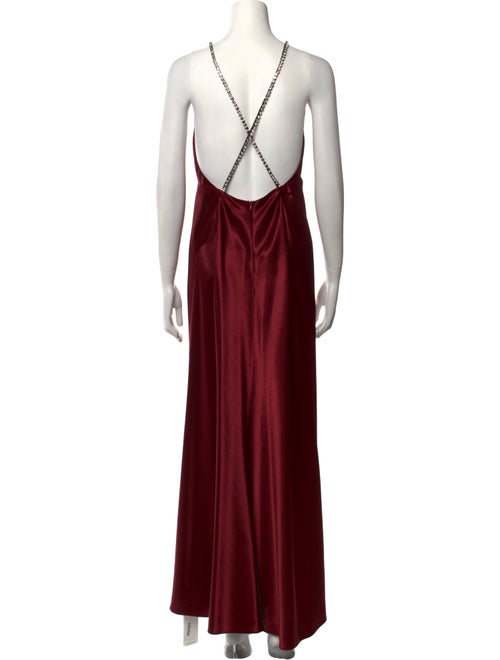 Jason Wu Collection V-Neck Long Dress