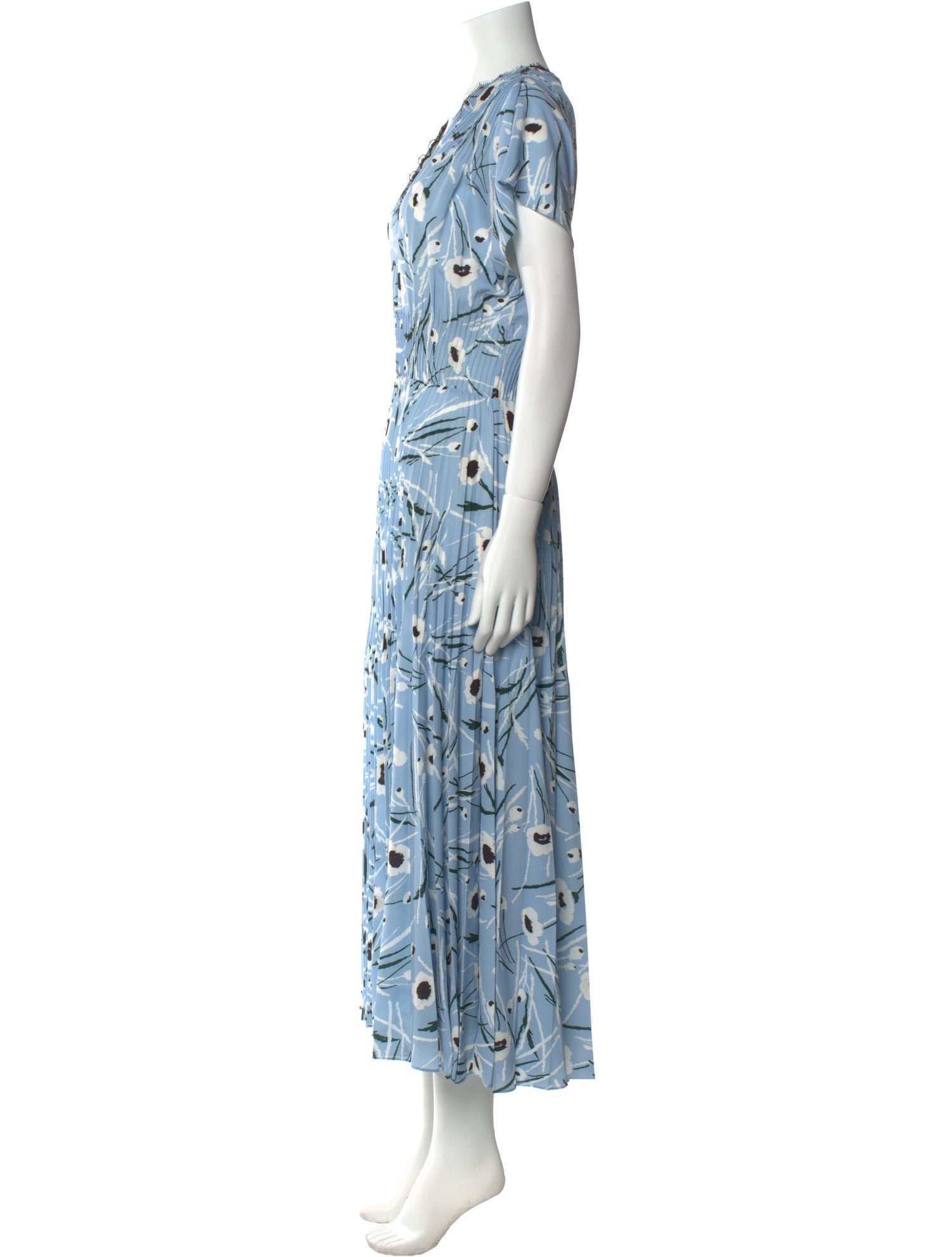 Jason Wu Collection Printed Long Dress