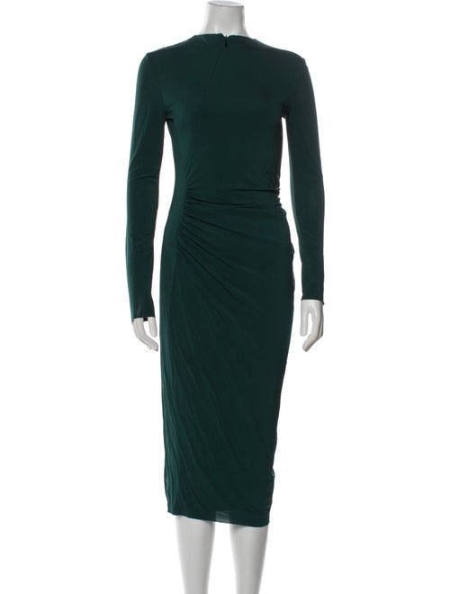 Jason Wu Collection Mock Neck Midi Length Dress