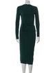 Jason Wu Collection Mock Neck Midi Length Dress