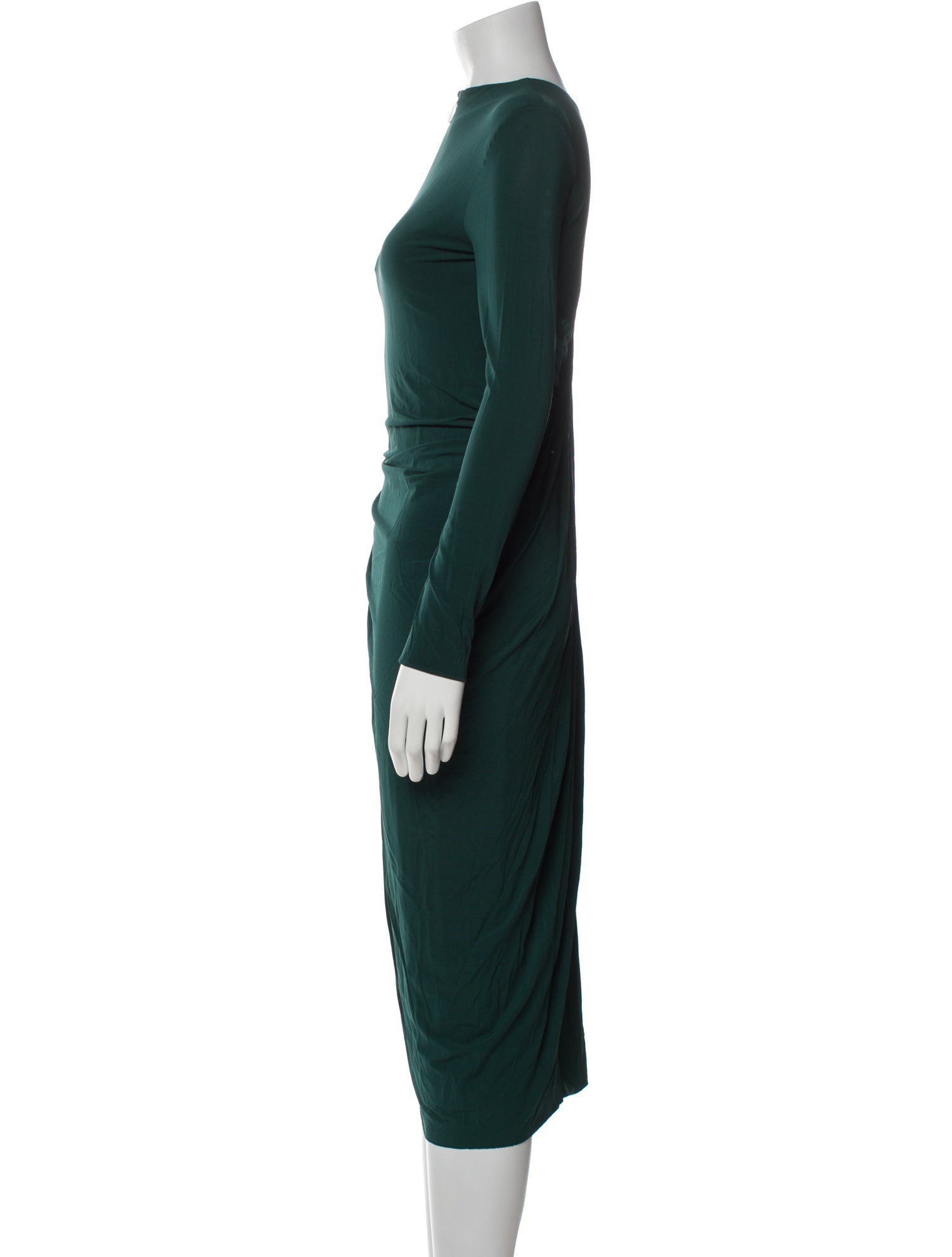 Jason Wu Collection Mock Neck Midi Length Dress