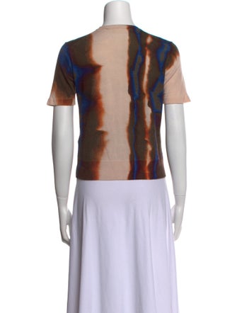 Jason Wu Collection Merino Wool Printed T-Shirt
