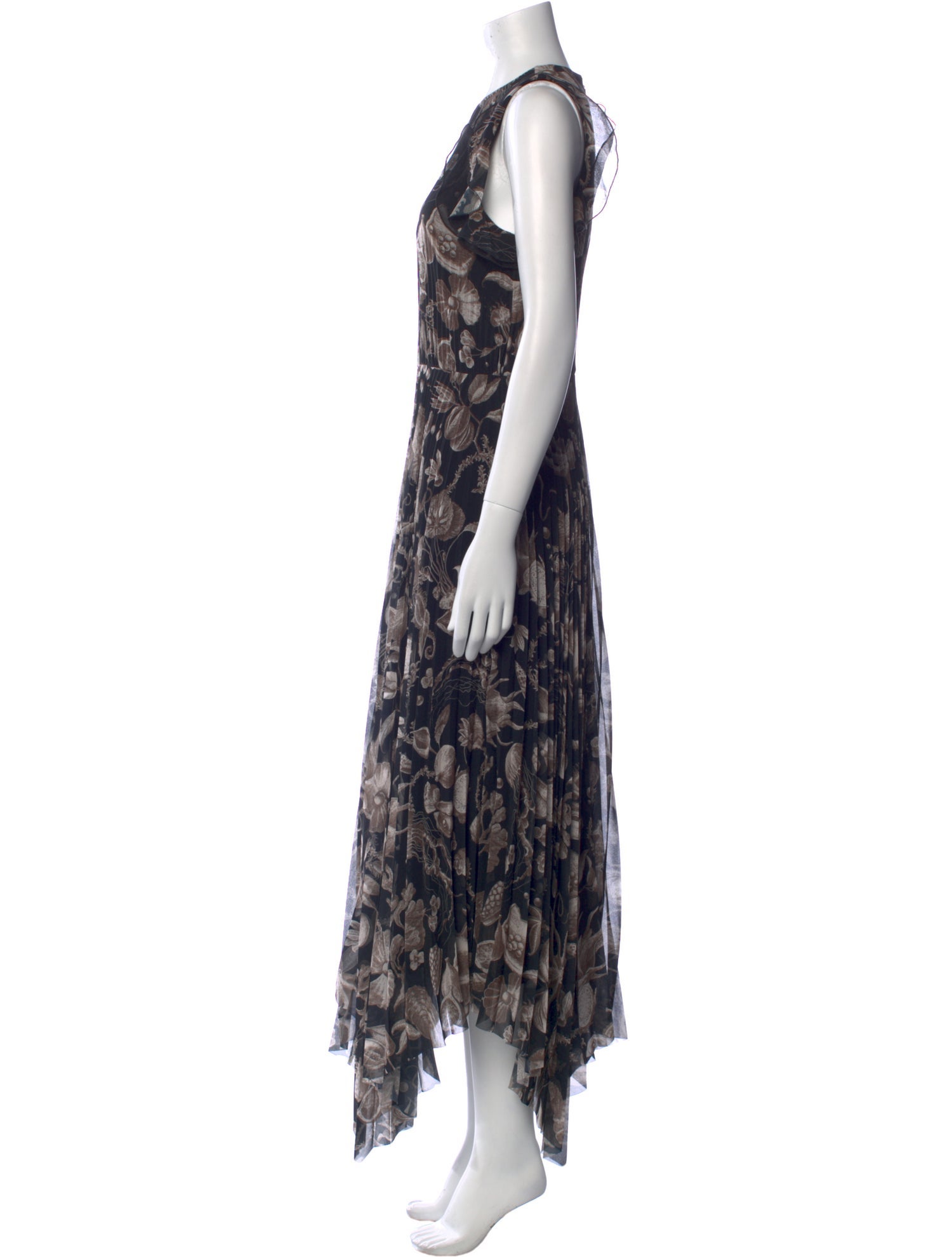 Jason Wu Collection Printed Long Dress