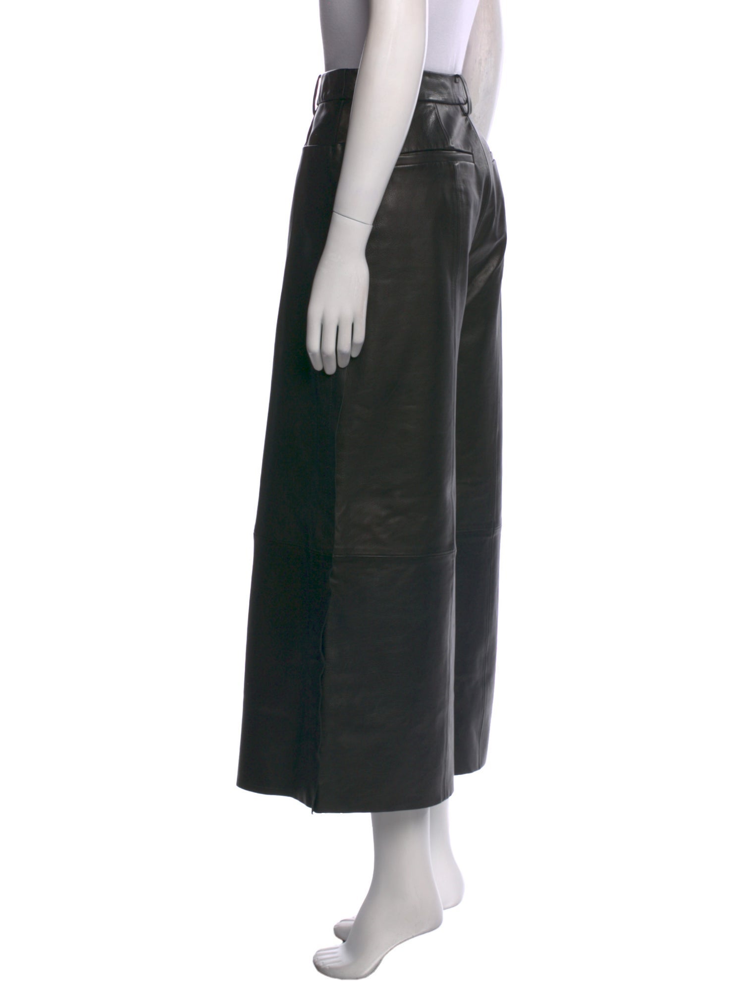 Jason Wu Collection Leather Wide Leg Pants