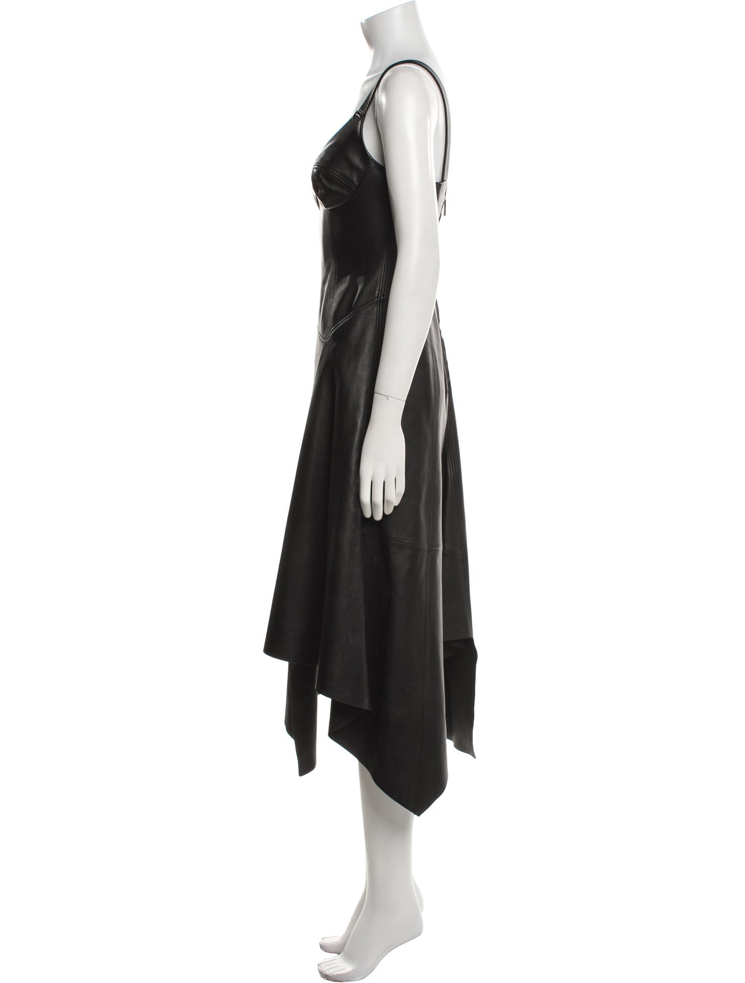 Jason Wu Collection Lamb Leather Long Dress