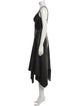 Jason Wu Collection Lamb Leather Long Dress