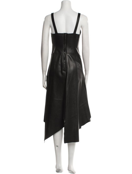 Jason Wu Collection Lamb Leather Long Dress