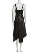 Jason Wu Collection Lamb Leather Long Dress