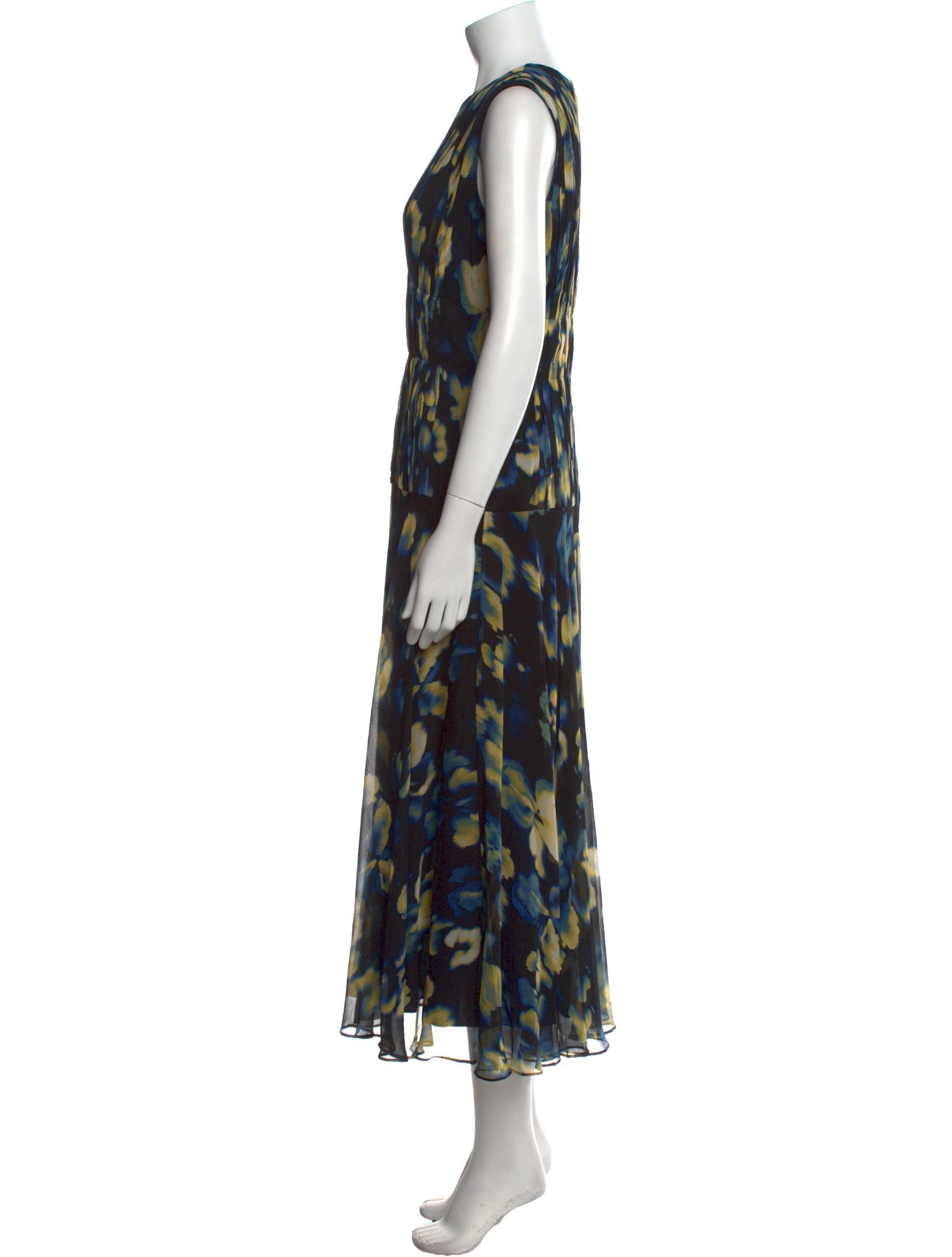 Jason Wu Collection Silk Long Dress