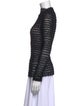 Jason Wu Collection Turtleneck Long Sleeve Top