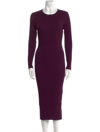 Jason Wu Collection Crew Neck Long Dress