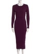 Jason Wu Collection Crew Neck Long Dress