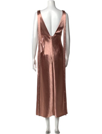 Jason Wu Collection Cowl Neck Midi Length Dress