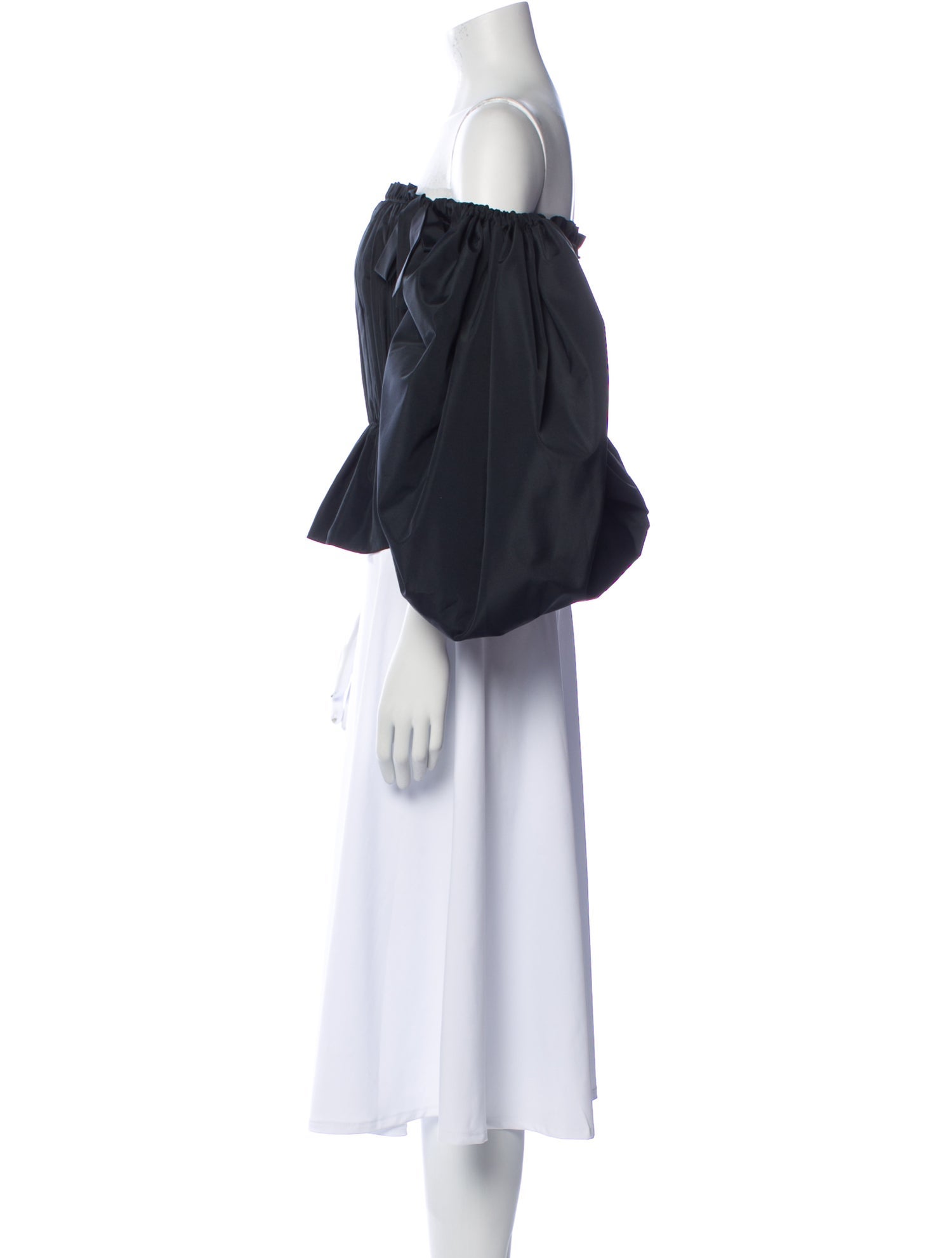 Jason Wu Collection Off-The-Shoulder Three-Quarter Sleeve Blouse