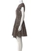 Jason Wu Collection Printed Mini Dress