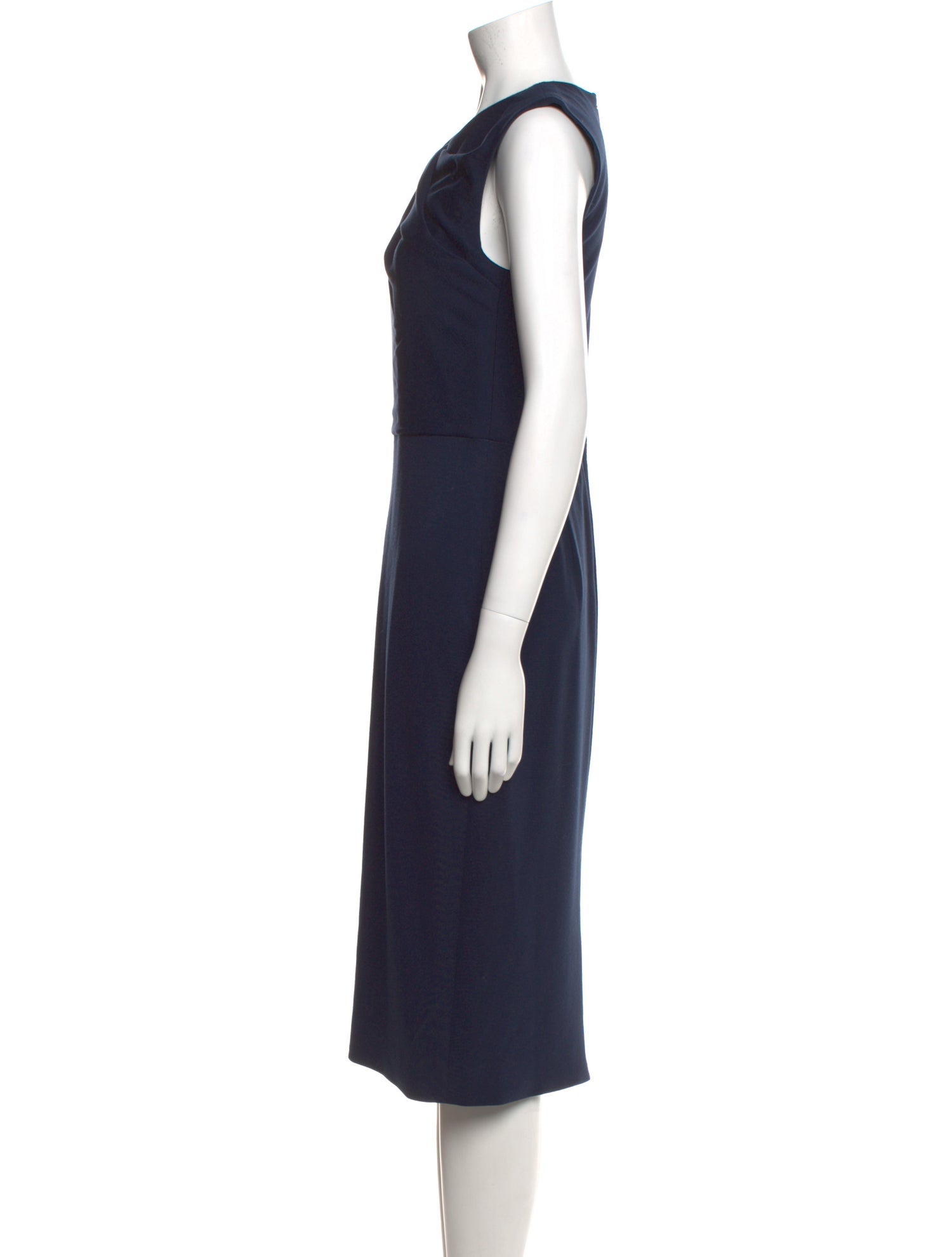 Jason Wu Collection Cowl Neck Midi Length Dress