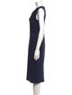 Jason Wu Collection Cowl Neck Midi Length Dress