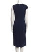 Jason Wu Collection Cowl Neck Midi Length Dress