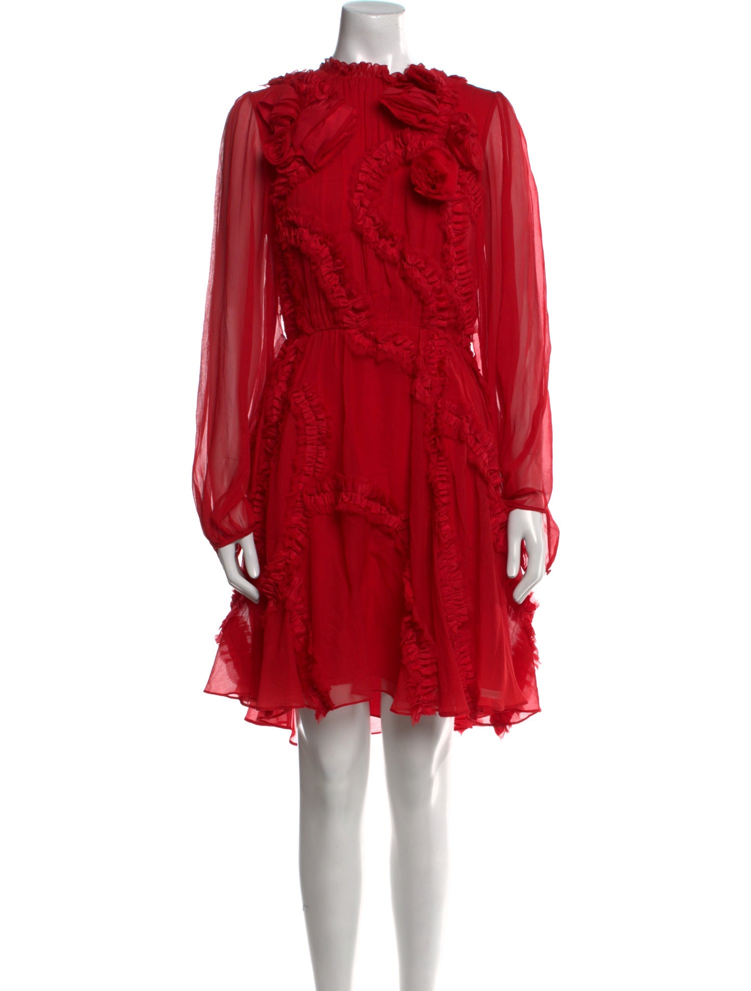 Jason Wu Collection Silk Mini Dress