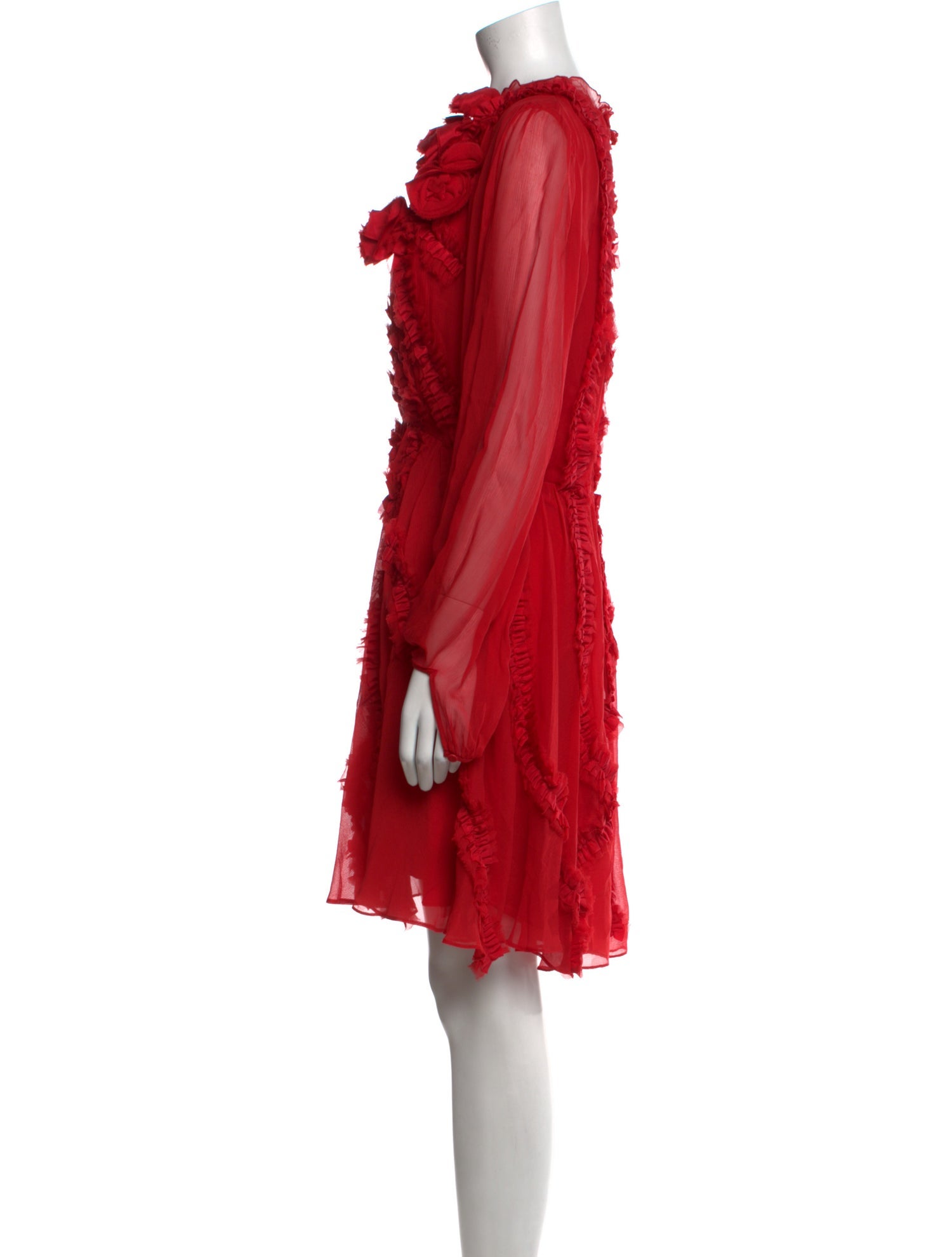 Jason Wu Collection Silk Mini Dress