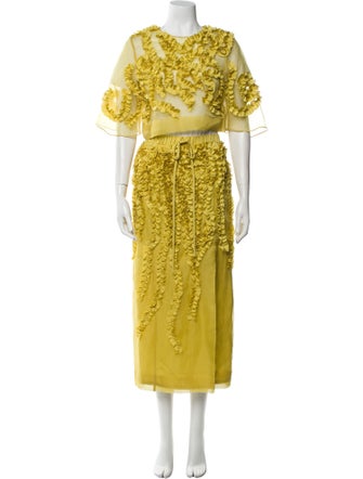 Jason Wu Collection Silk Skirt Set