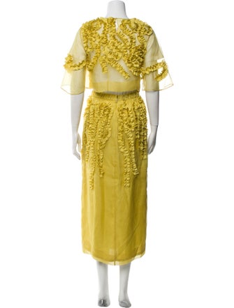 Jason Wu Collection Silk Skirt Set