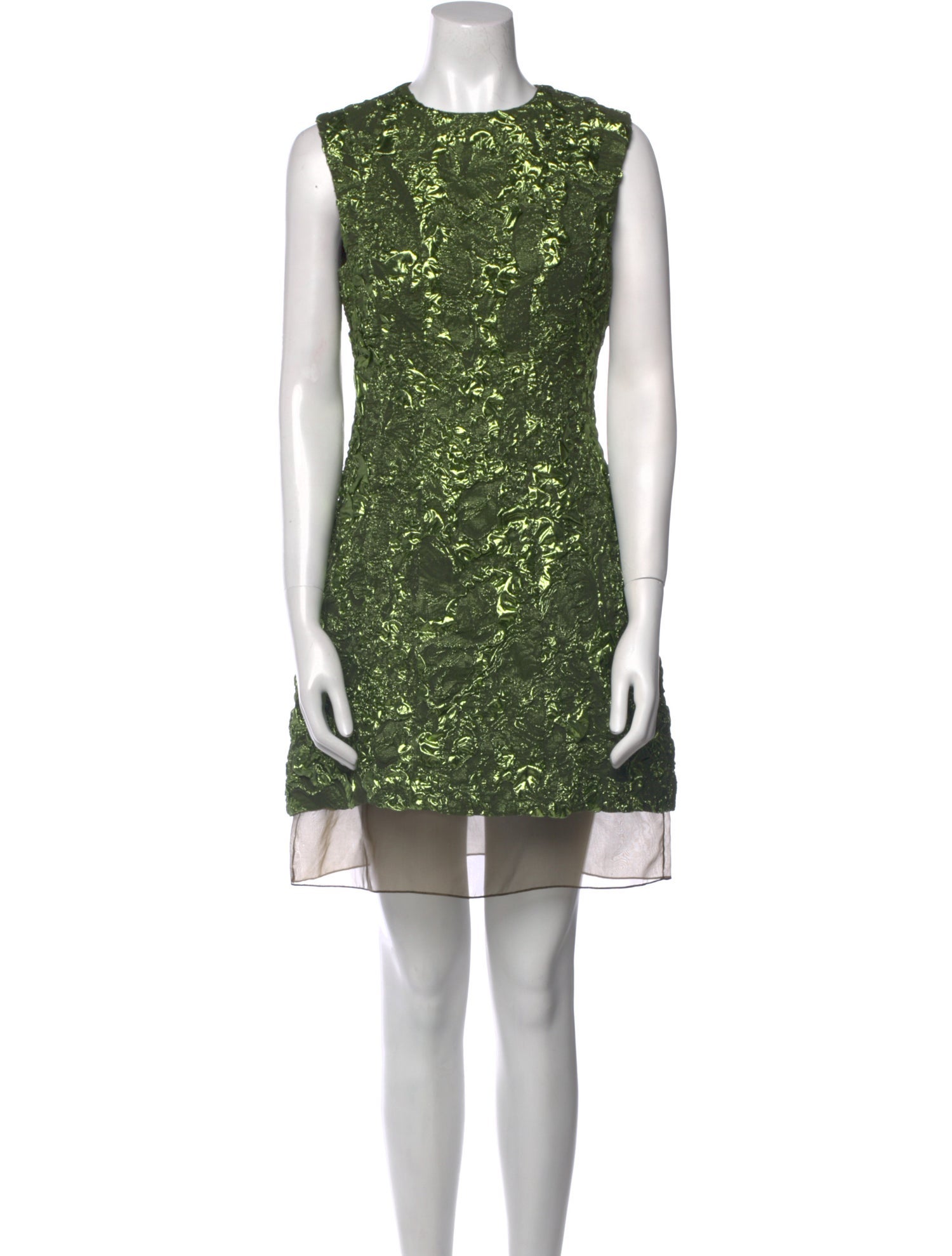 Jason Wu Collection Crew Neck Mini Dress