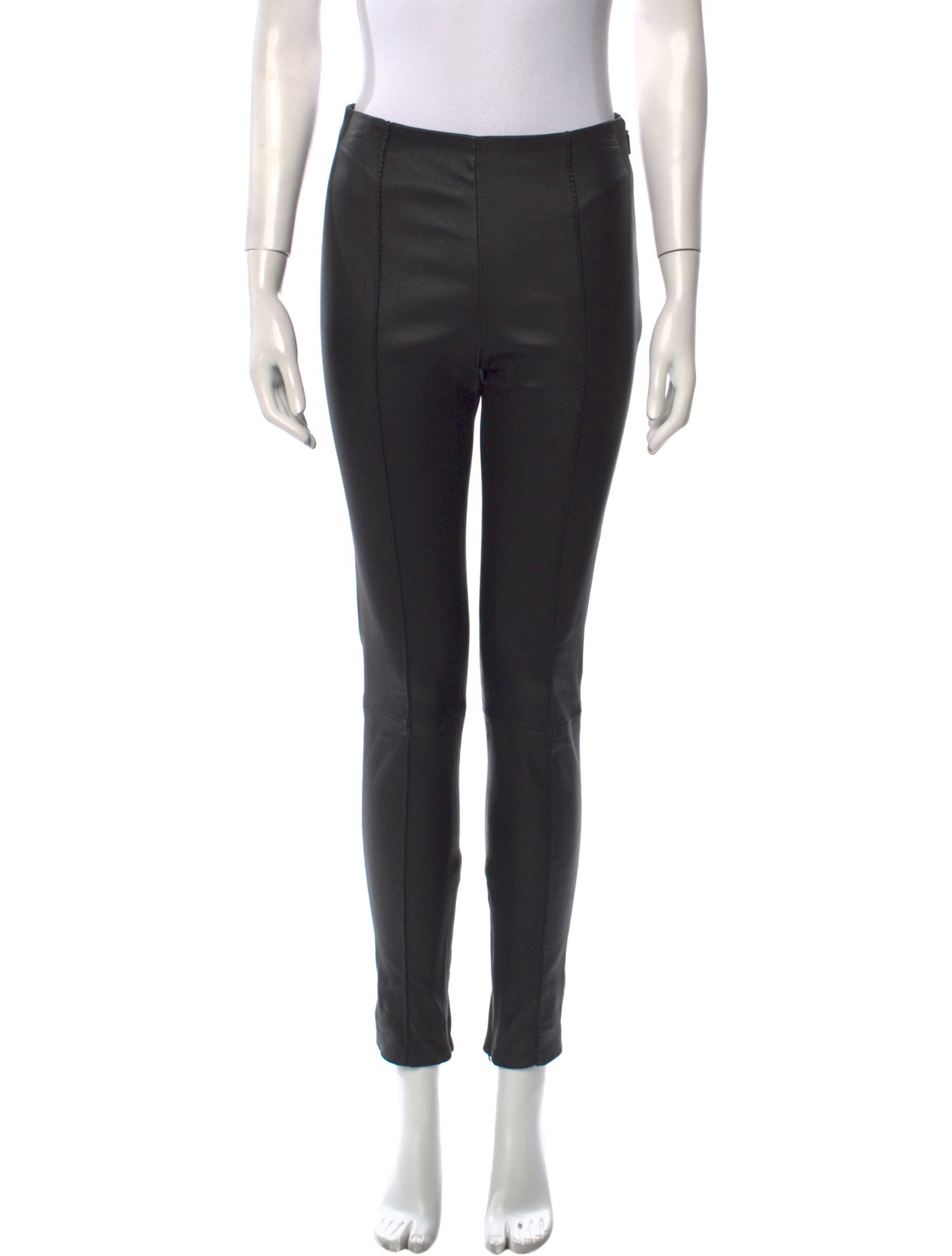 Jason Wu Collection Lamb Leather Skinny Leg Pants