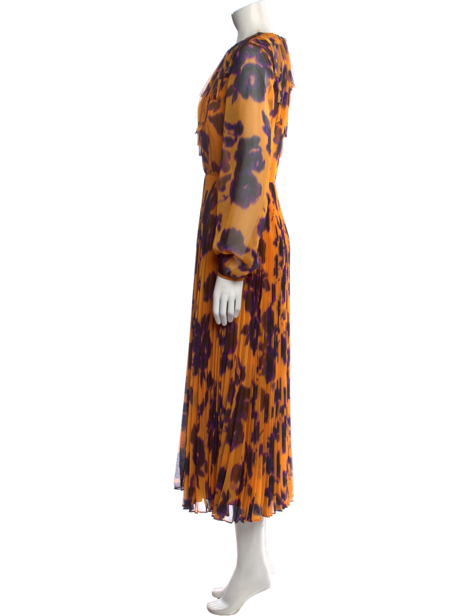 Jason Wu Collection Printed Long Dress