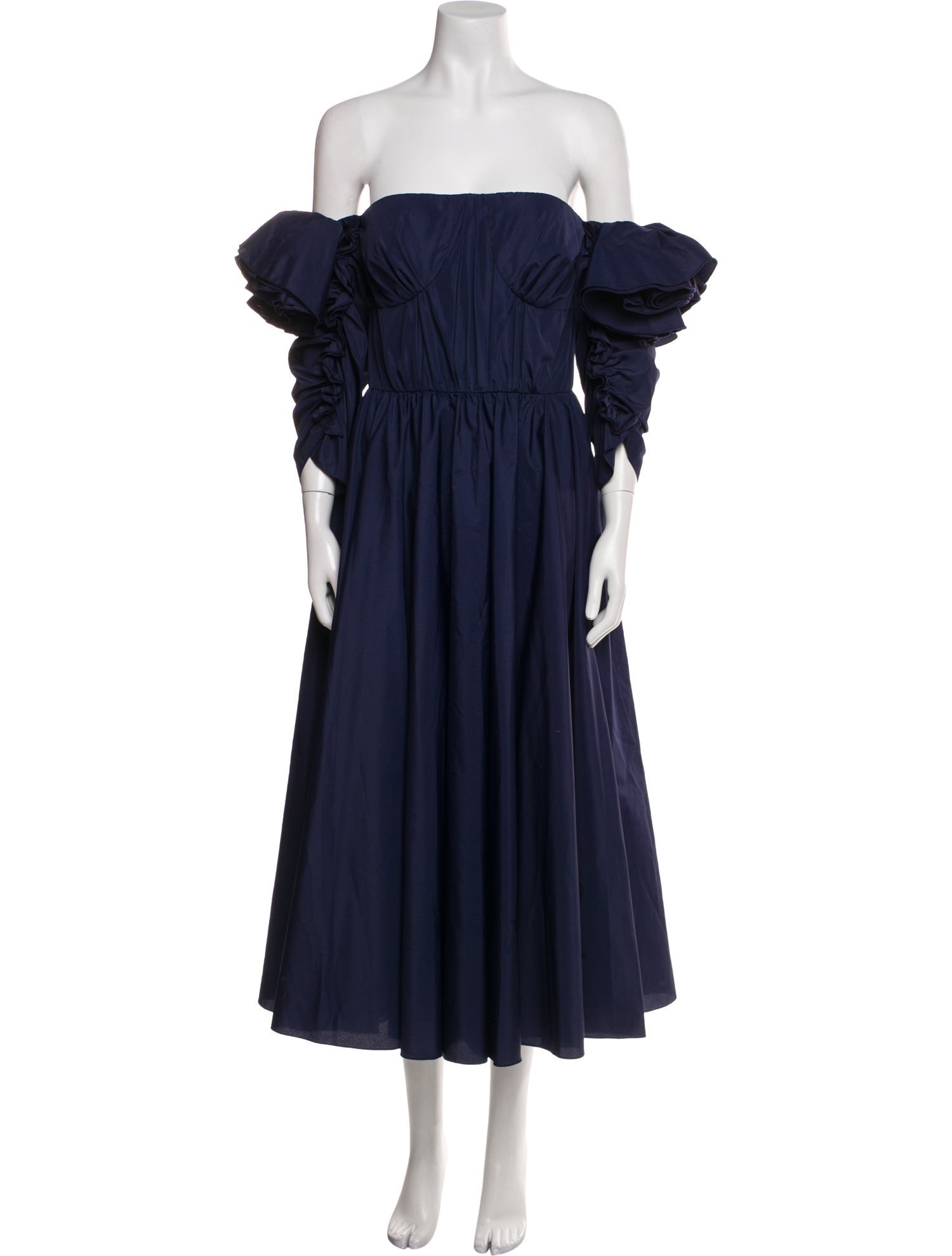 Jason Wu Collection Off-The-Shoulder Midi Length Dress w/ Tags