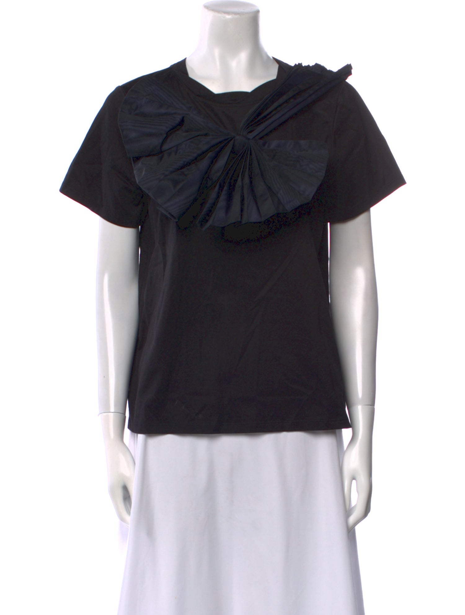 Jason Wu Collection Crew Neck Short Sleeve Top