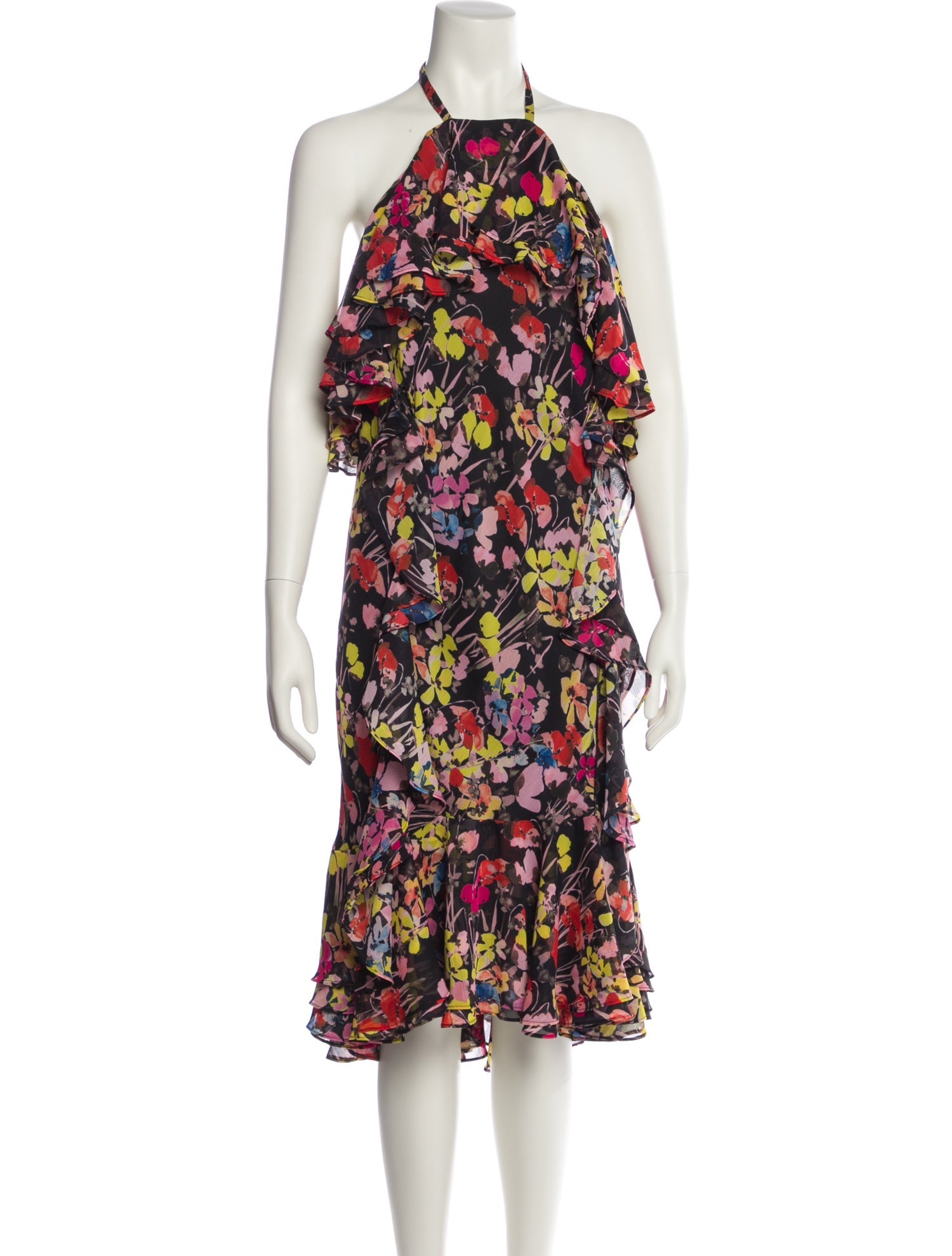 Jason Wu Collection Floral Print Mini Dress