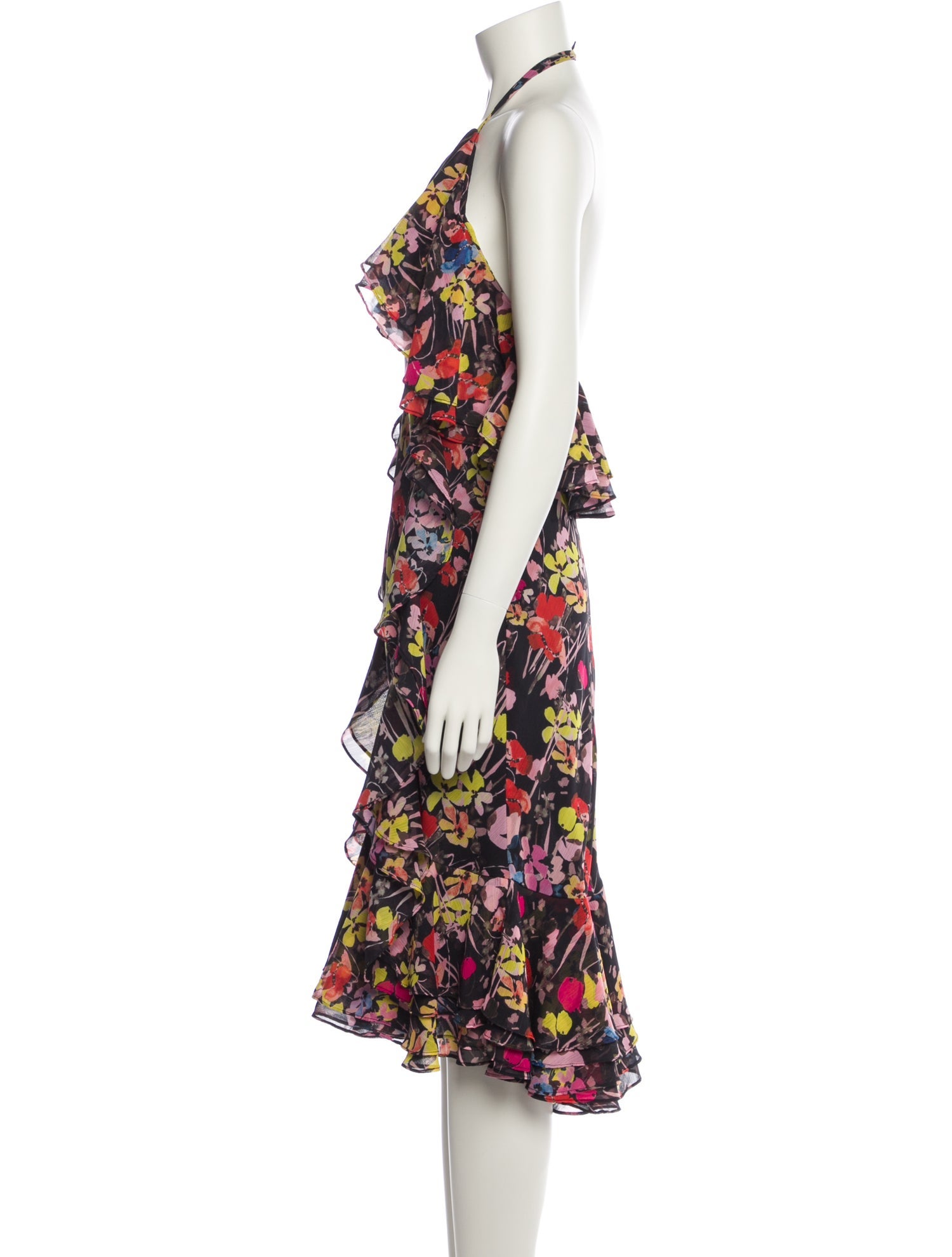Jason Wu Collection Floral Print Mini Dress