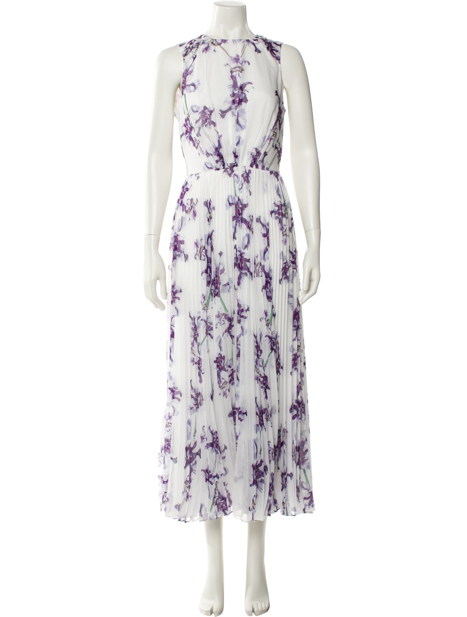 Jason Wu Collection Floral Print Midi Length Dress w/ Tags