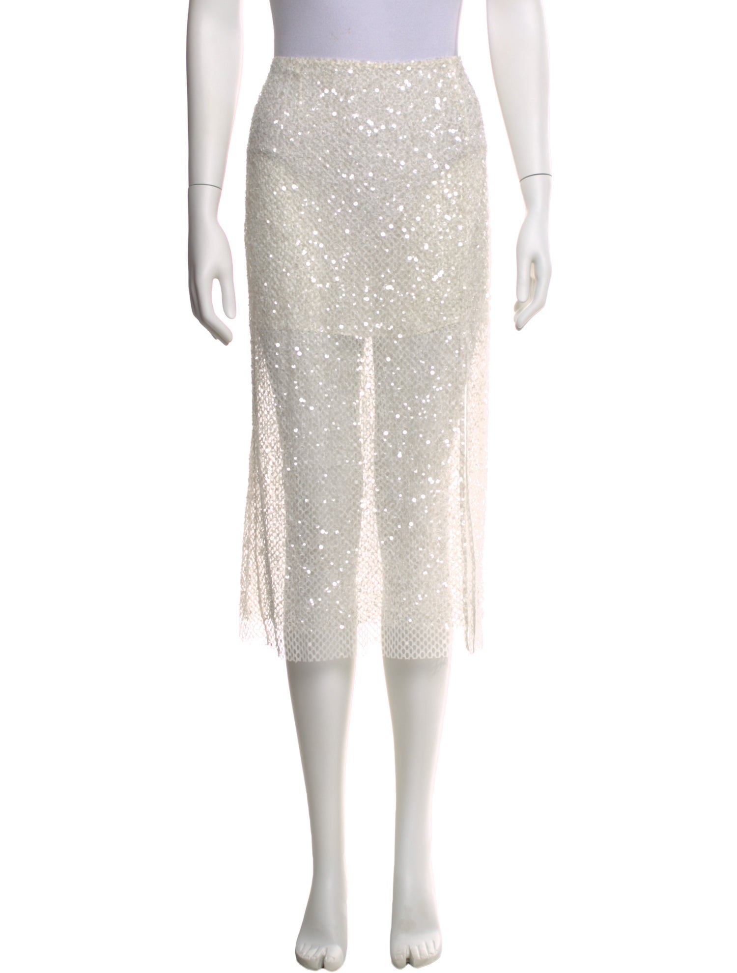 Jason Wu Collection Patterned Midi Length Skirt