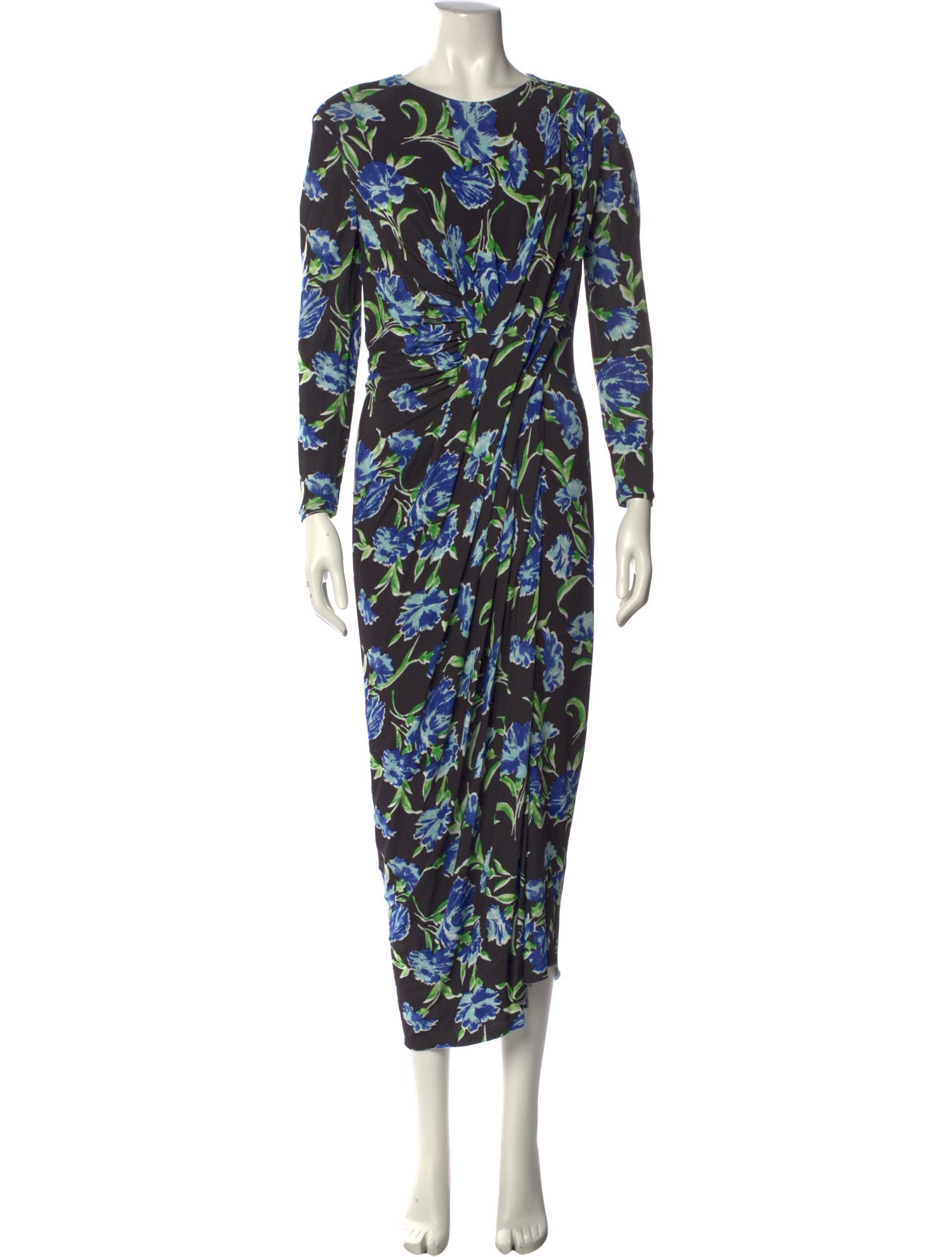 Jason Wu Collection Floral Print Long Dress