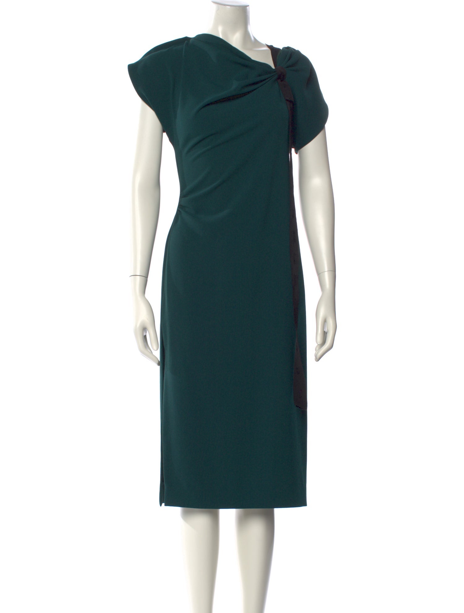 Jason Wu Collection One-Shoulder Midi Length Dress