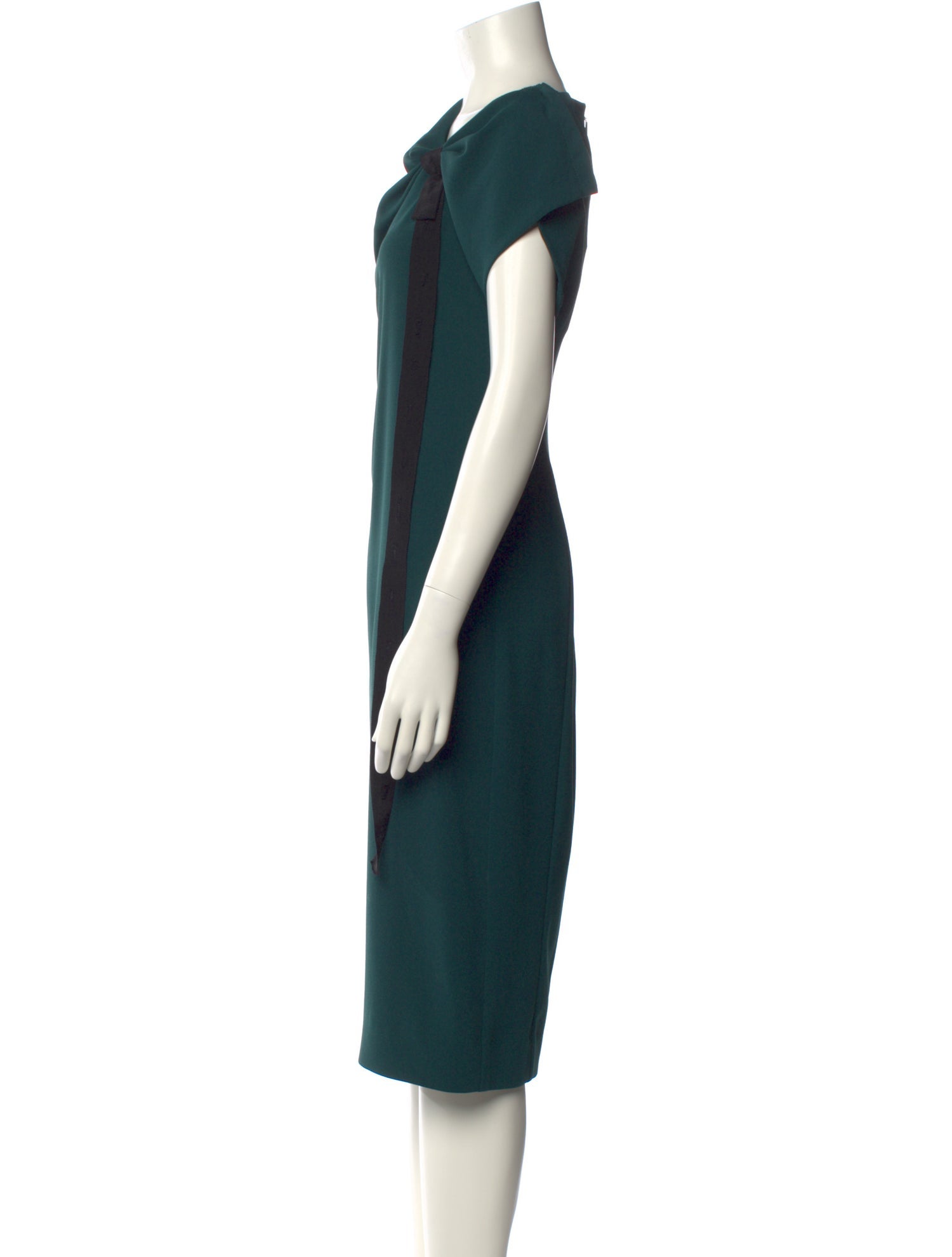 Jason Wu Collection One-Shoulder Midi Length Dress