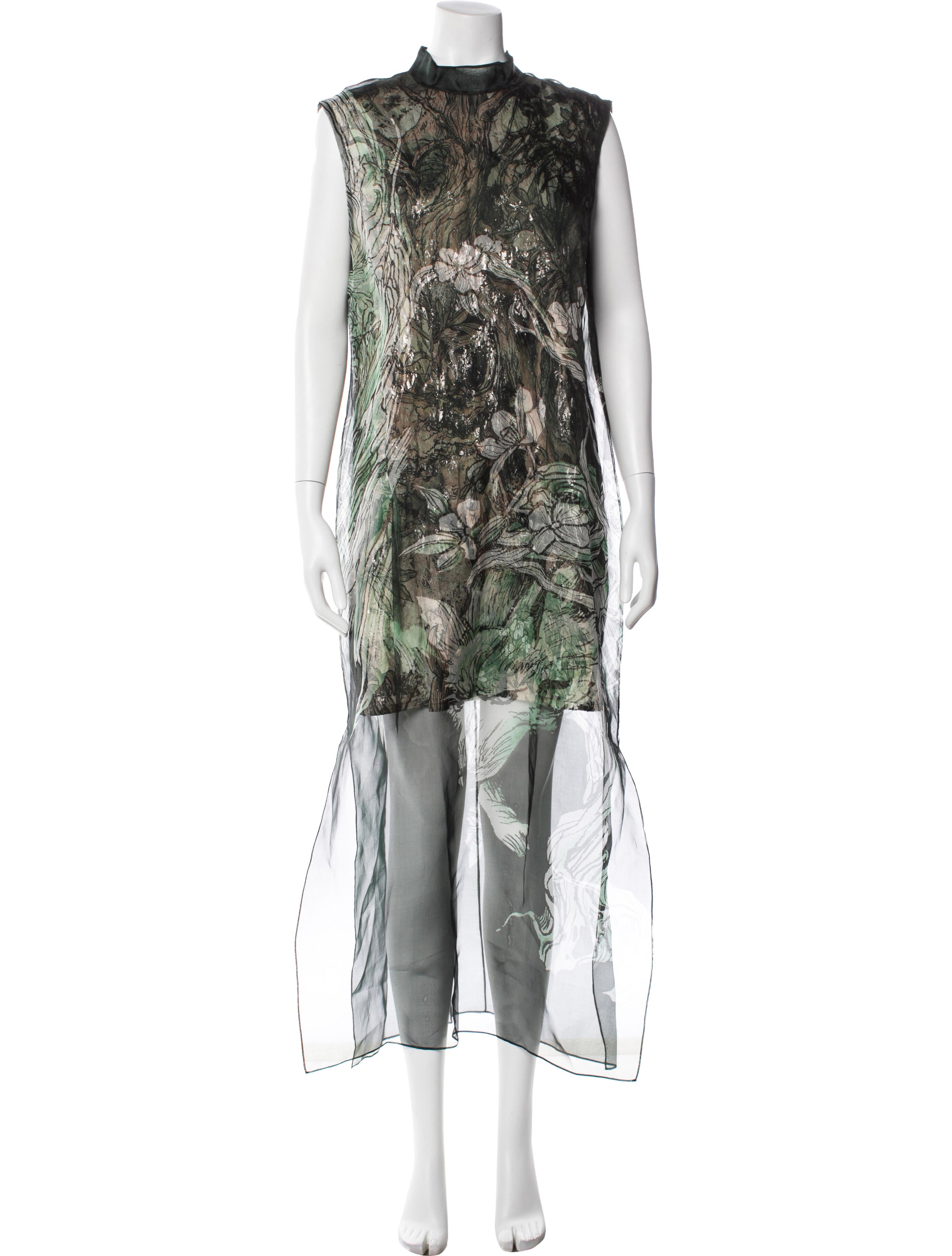 Jason Wu Collection Silk Long Dress