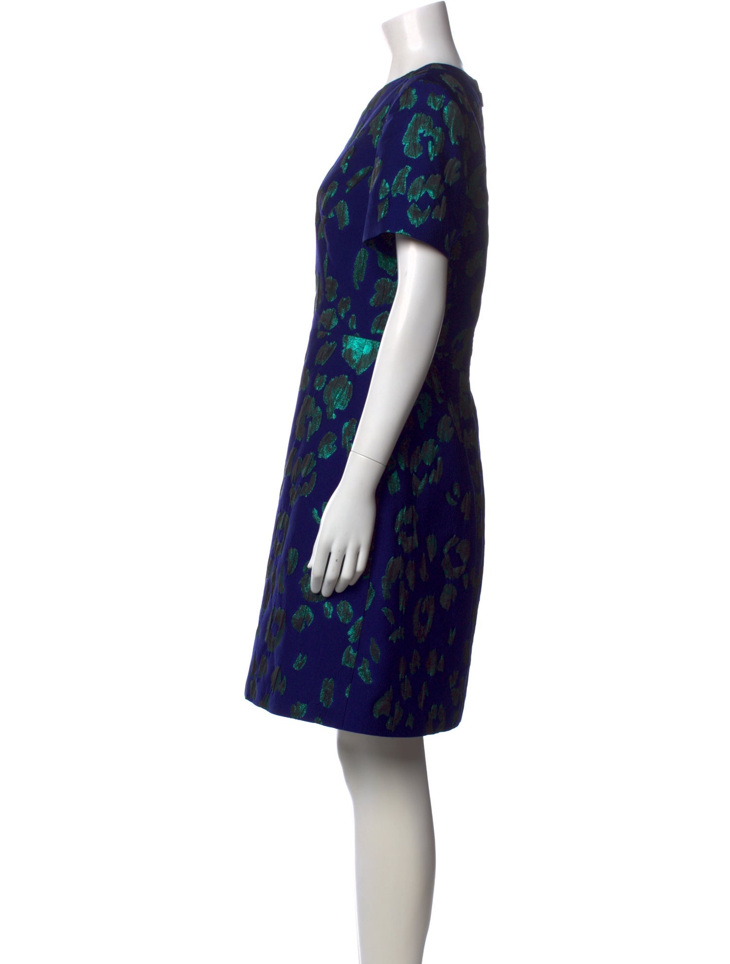 Jason Wu Collection Floral Print Knee-Length Dress