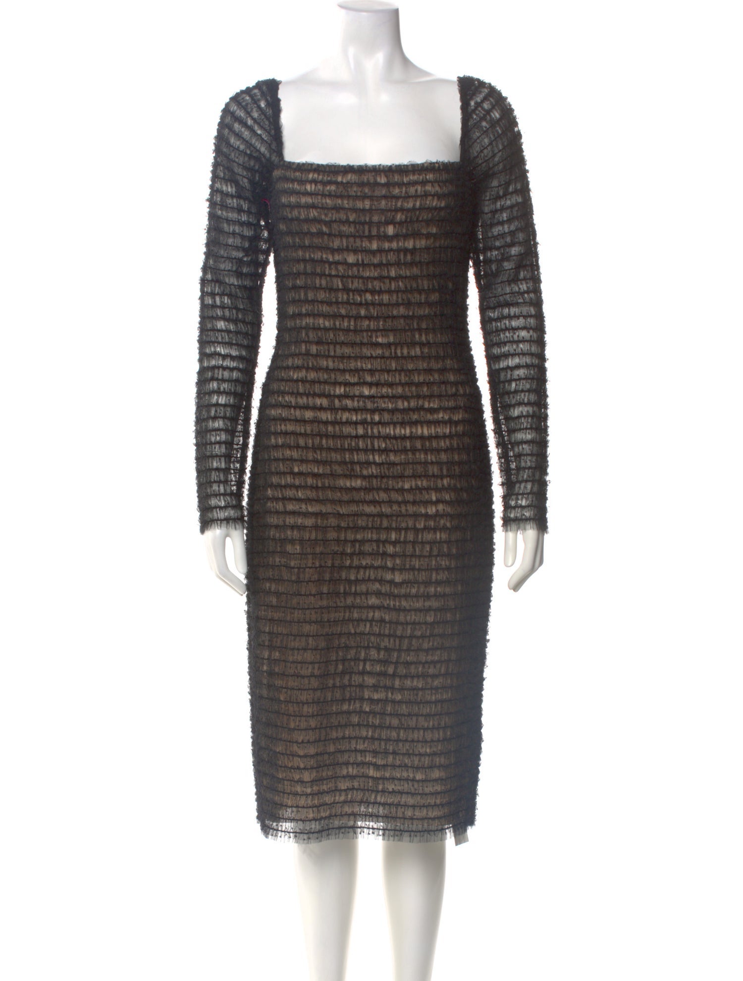 Jason Wu Collection Square Neckline Midi Length Dress w/ Tags