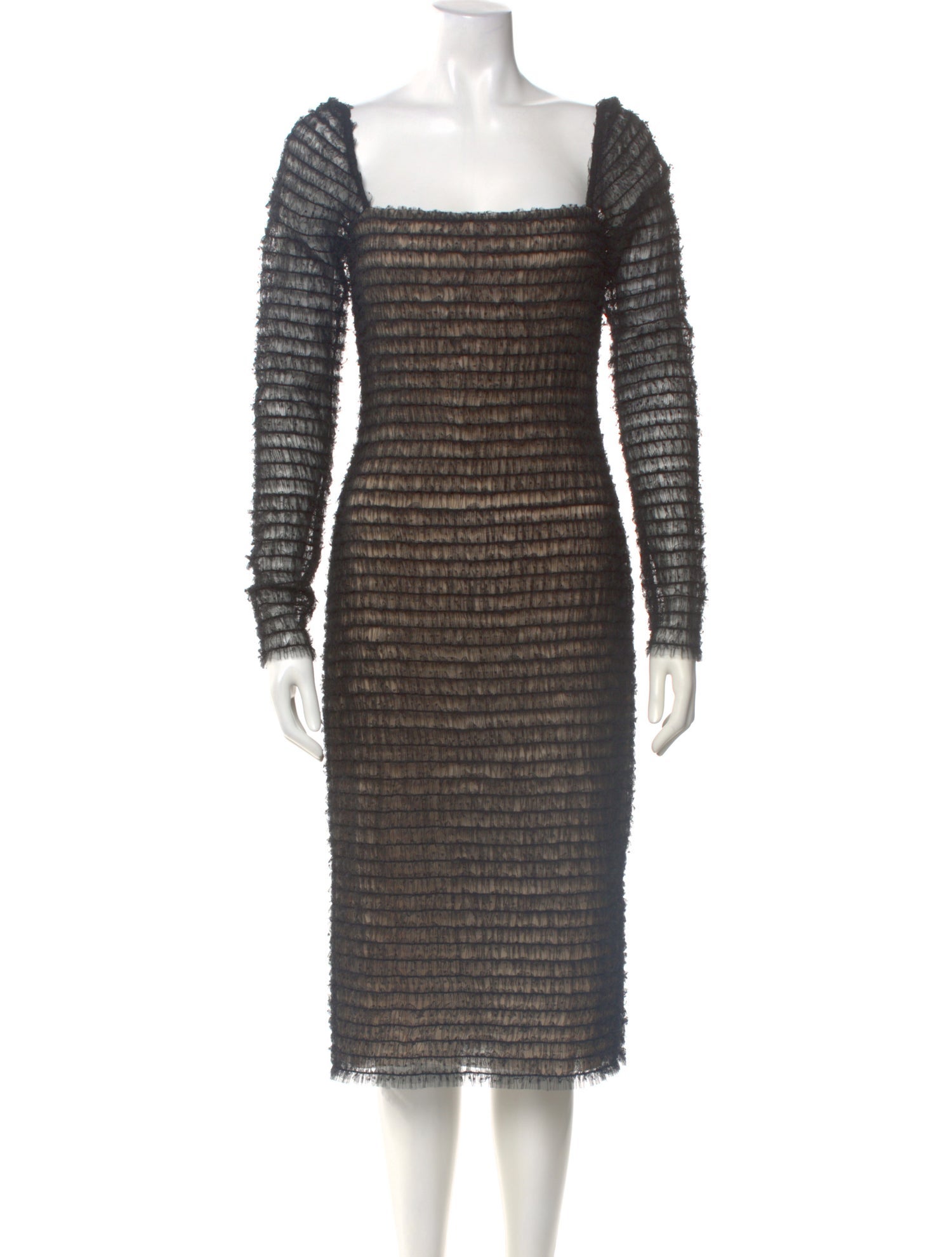 Jason Wu Collection Square Neckline Midi Length Dress w/ Tags