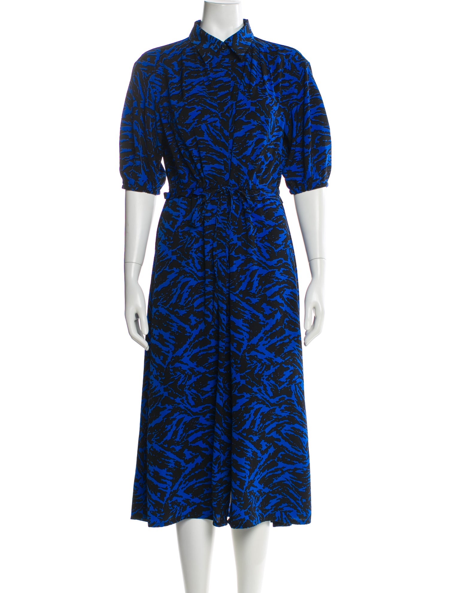 Jason Wu Collection Printed Midi Length Dress