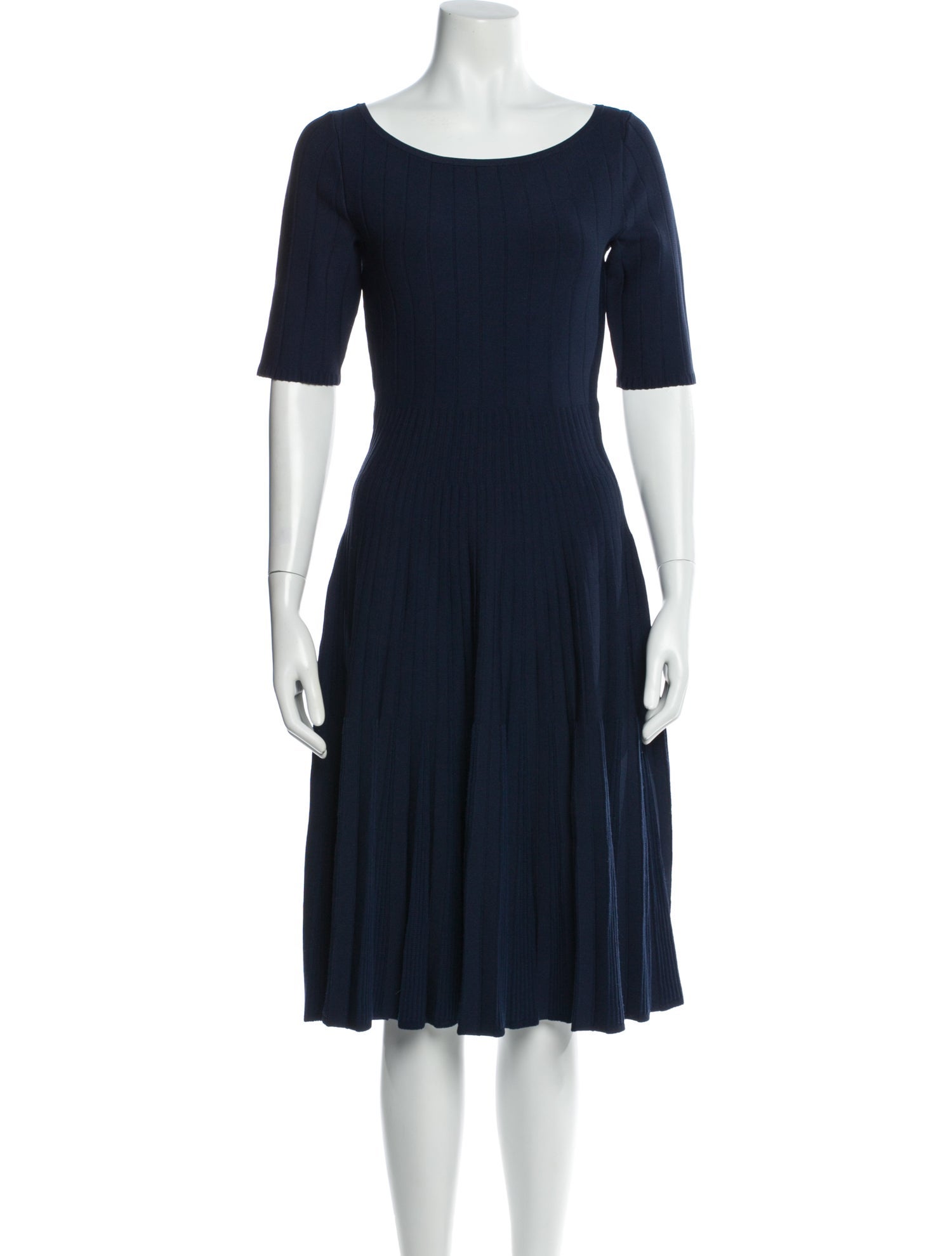 Jason Wu Collection Bateau Neckline Knee-Length Dress