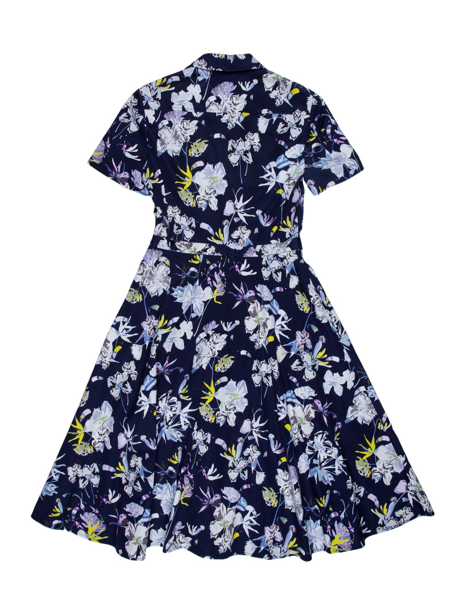 Jason Wu Collection Floral Print Knee-Length Dress