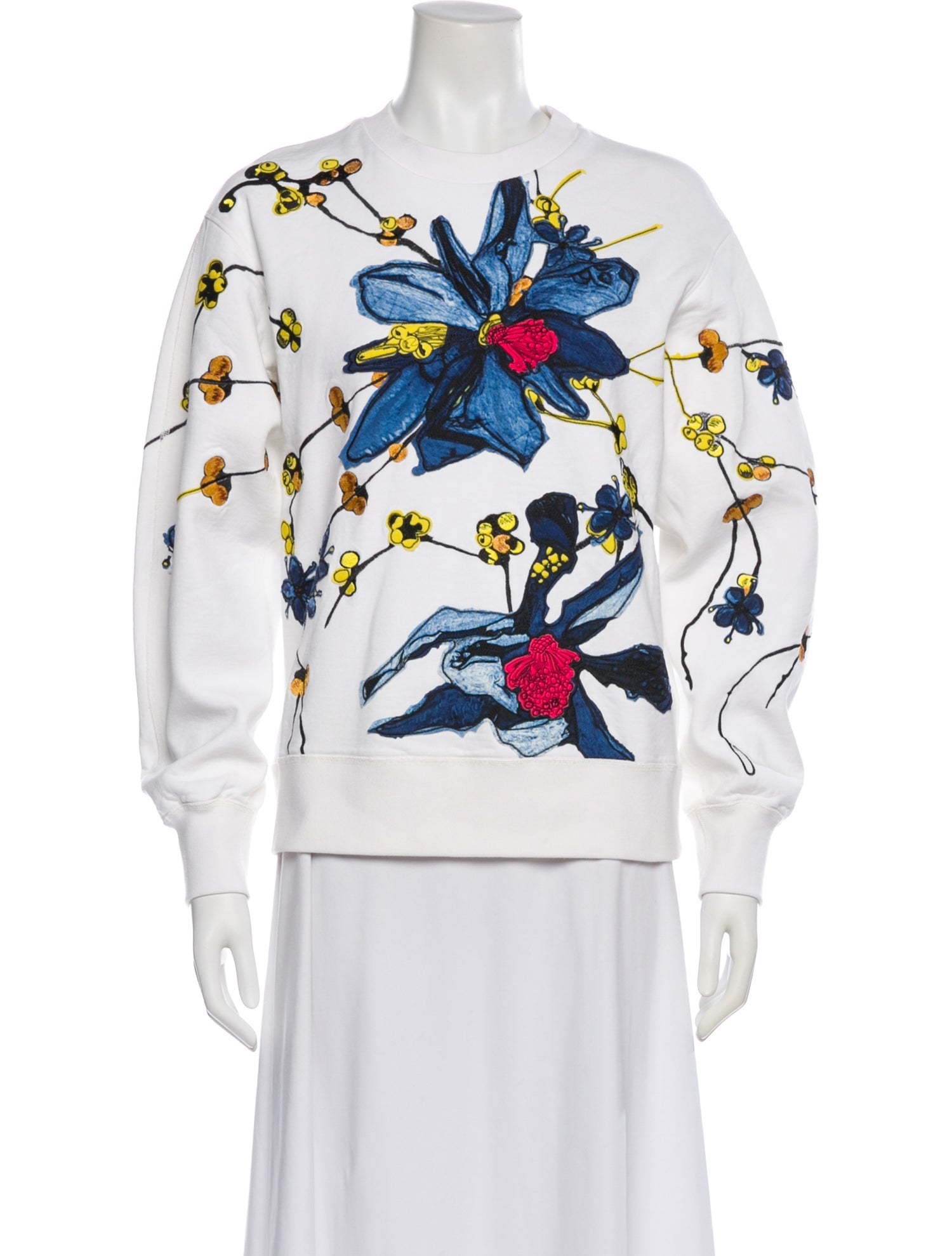 Jason Wu Collection Graphic Print Embroidered Accent Lounge Set