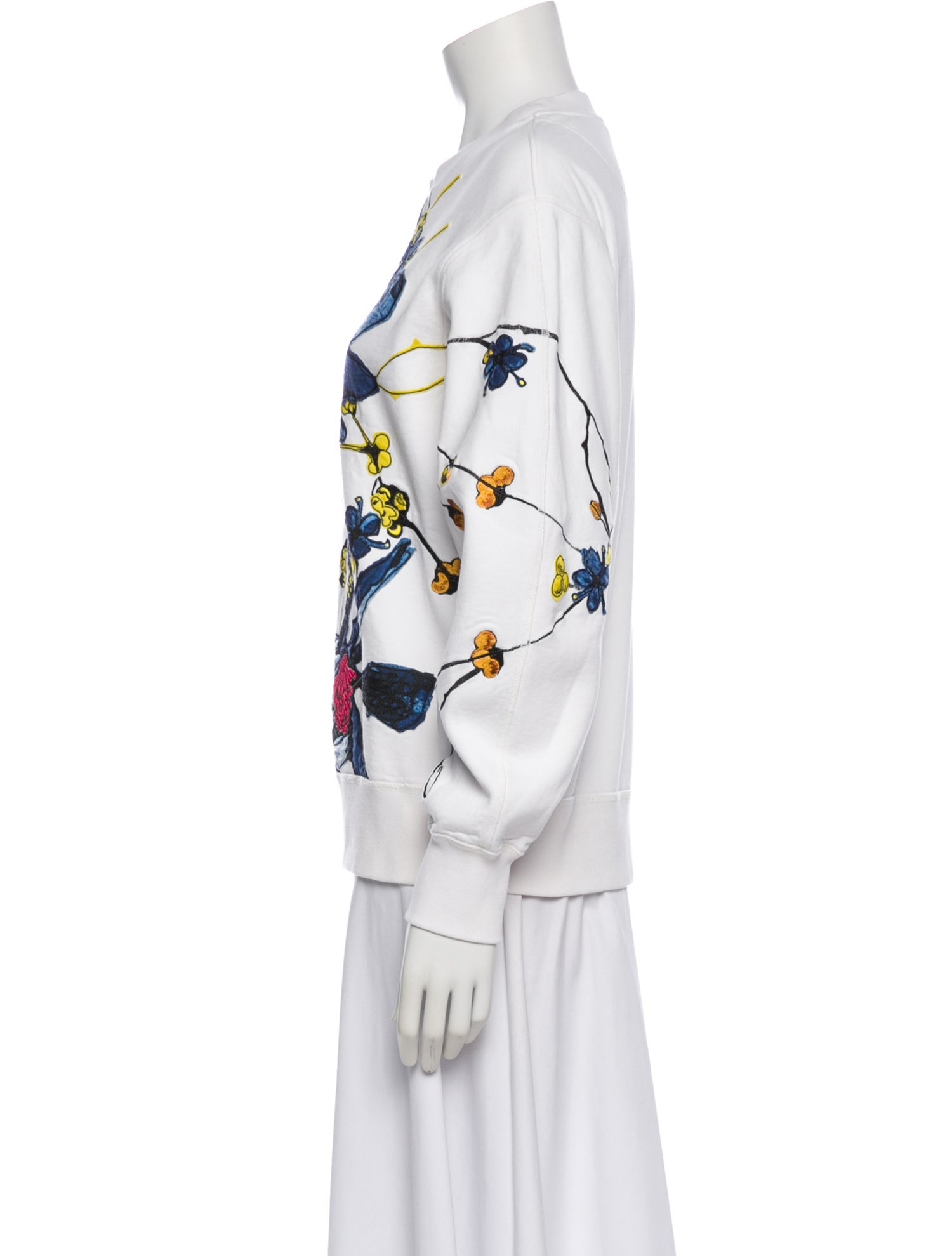 Jason Wu Collection Graphic Print Embroidered Accent Lounge Set