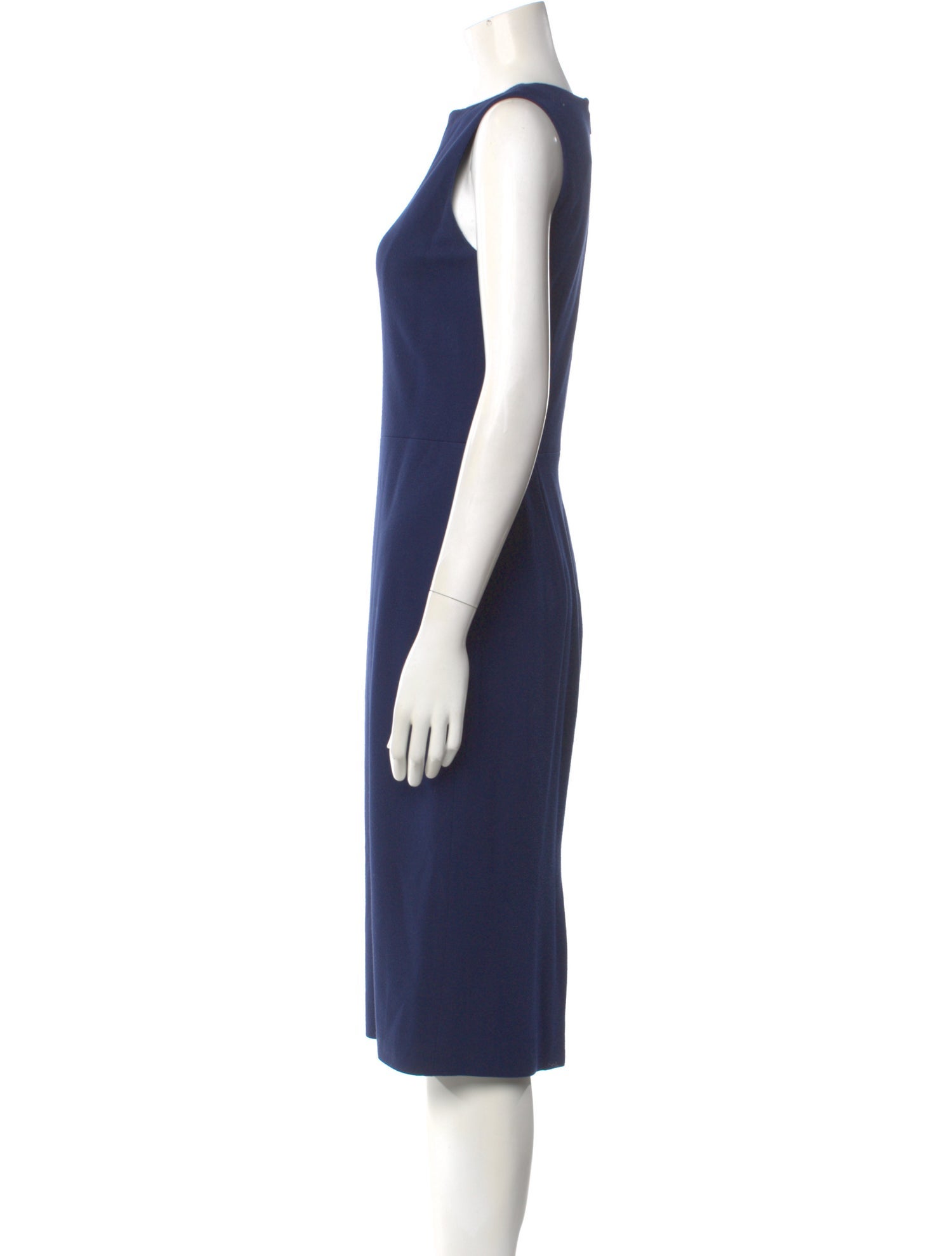 Jason Wu Collection Bateau Neckline Midi Length Dress