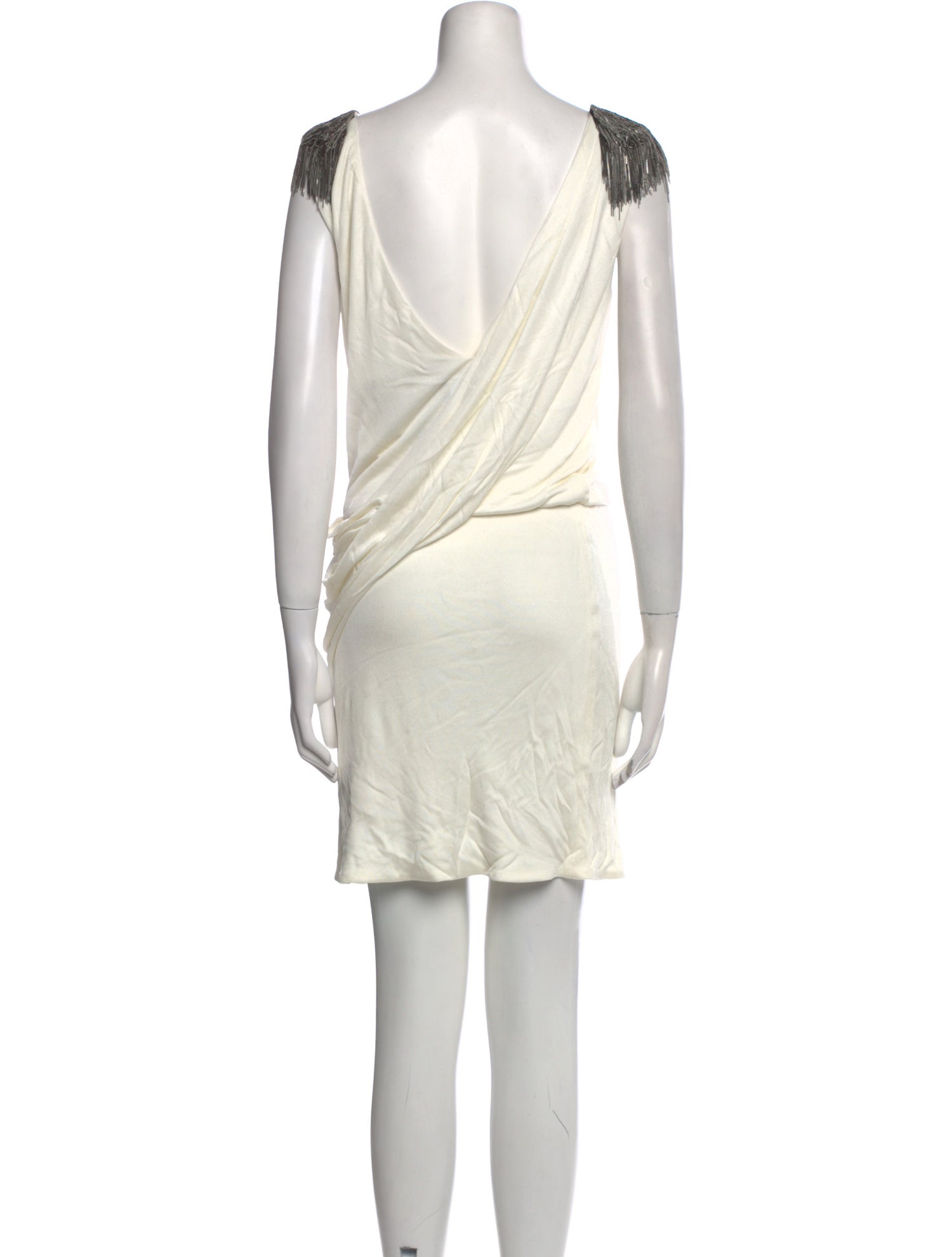 Jay Ahr V-Neck Mini Dress