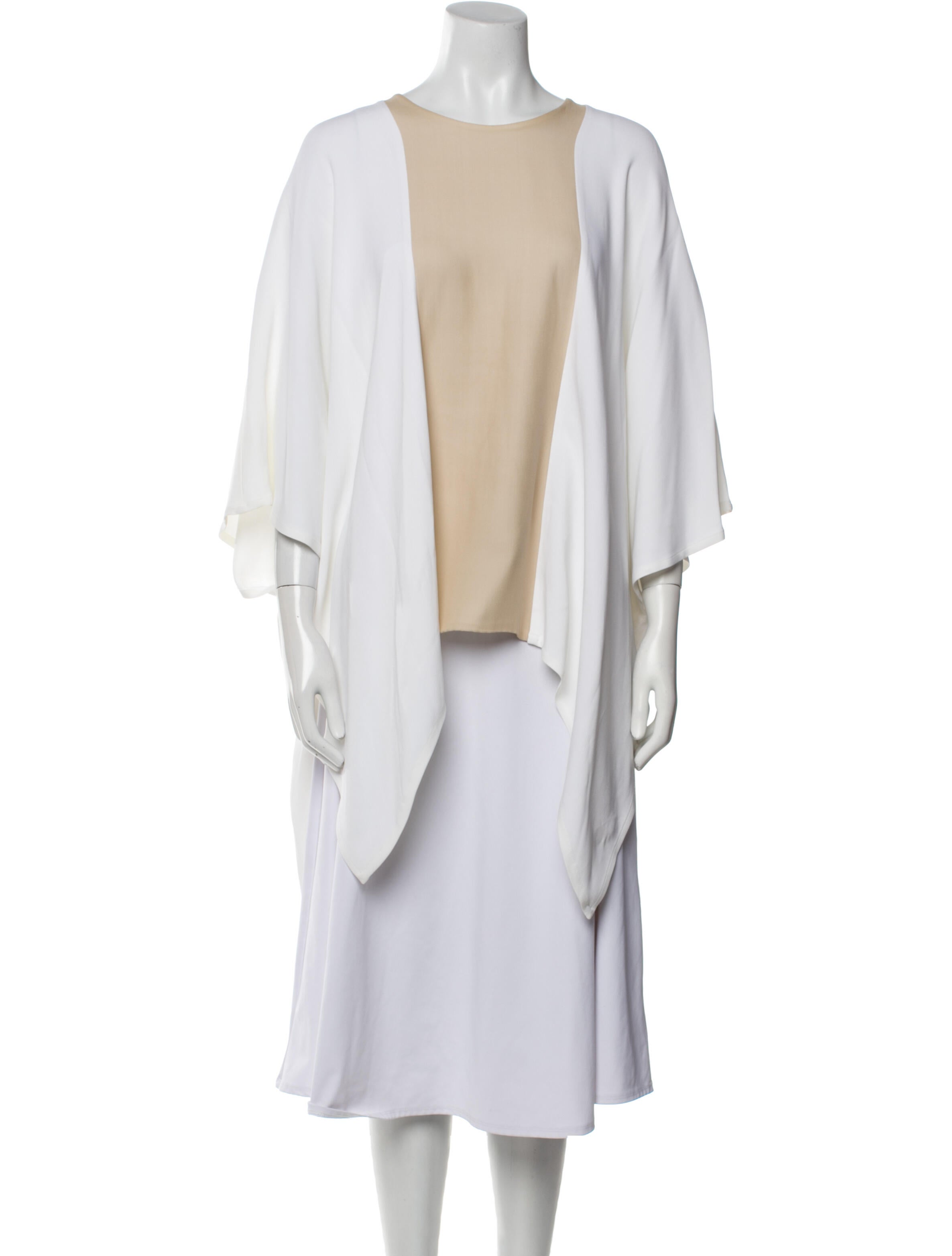 Jay Ahr Scoop Neck Three-Quarter Sleeve Tunic